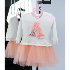 Сукня для дівчинки (лонгслів + фатін)